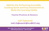 UbD for the Performing Ensemble: Creating Quick and Easy ...