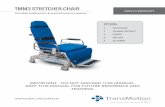 TMM3 Stretcher-Chair Owners Operating and Maintenance …