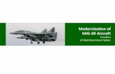 Modernization of MiG-29 Aircraft