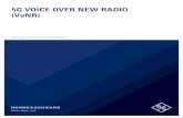 ©Rohde & Schwarz; 5G Voice over New Radio (VoNR)