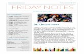 Friday Notes Template