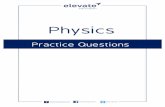 Elevate Physics Practice Questions - Elevate Education