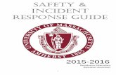 Safety & Incident response GUIDE