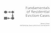 Fundamentals of Residential Eviction