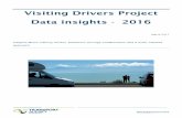 Visiting Drivers Project data insights - 2016
