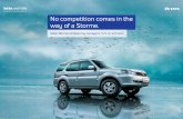 No competition comes in the way of a Storme.