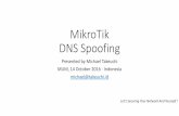MikroTik DNS Spoofing - imam.mercubuana-yogya.ac.id