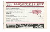 EUROTIPSHEET E M R it.t,A2ezio. - World Radio History