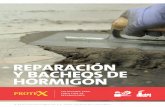 REPARACIÓN Y BACHEOS DE HORMIGÓN