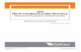 2021 North Carolina Provider Directory