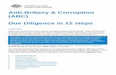 Anti-Bribery & Corruption (ABC) Due Diligence in 12 steps