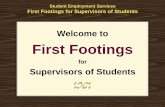 Welcome to First Footings - Central Michigan University