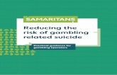 Reducing the risk of gambling related suicide