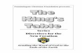 Directives for the New Creation - King's Table