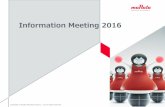 Information Meeting 2016