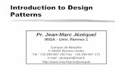 Introduction to Design Patterns - IRISA