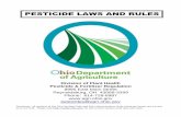 PESTICIDE LAWS AND RULES - Home | CFAES