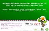 An integrated approach to assessing and improving milk ...
