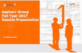 Applus+ Group Full Year 2017 Results Presentation