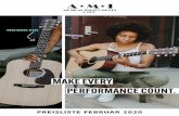 MAKE EVERY PERFORMANCE COUNT. - Martin Gitarren