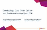 Developing a Data Driven Culture and Business Partnership ...