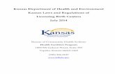 Kansas Department of Health and Environment Kansas Laws ...