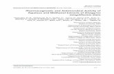 Pharmacognostic and Antimicrobial Activity of Aqueous and ...