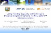Using Hosting Capacity Methodology to Develop Simplified ...