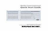 Mackie Control Universal Quick-Start Guide
