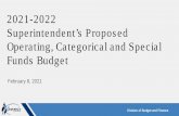 2021- 2022 Superintendent’s Proposed Operating ...
