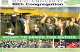 Mzuzu university 18th Congregation