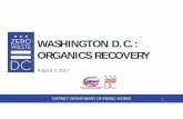 WASHINGTON D.C.: ORGANICS RECOVERY