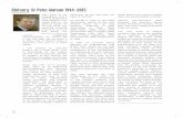 Obituary: Dr Peter Watson 1944-2015