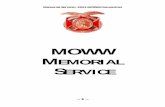MOWW MEMORIAL SERVICE