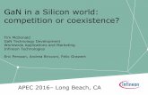 GaN in a Silicon world: competition or coexistence?