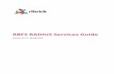 RBFS RADIUS Services Guide