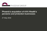 Phoenix’s acquisition of AXA Wealth’s pensions and ...
