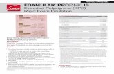 Foamular ProPink Insulating Sheathing Product Data Sheet