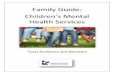 Family Guide: Children’s Mental Health Services