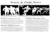 Track ·& Field News
