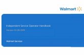 Independent Service Operator Handbook - Walmart