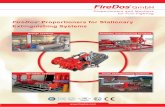 FireDos Proportioners for Stationary Extinguishing Systems