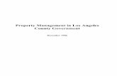 Property Management in Los Angeles County Government