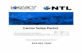 Carrier Setup Packet - Logistics Plus