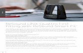 ReSound LiNX Quattro First Fitting with ReSound Smart Fit
