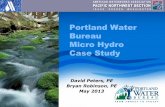 Portland Water Bureau Micro Hydro Case Study
