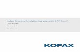 Kofax Process Analytics for use with SAP Fiori