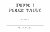 Topic 1 Place Value - mrsevansclass.weebly.com