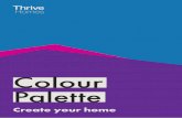 Colour Palette - Thrive Homes