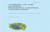 Journal oF THE FlorIDa MoSQuITo ConTrol aSSoCIaTIon
